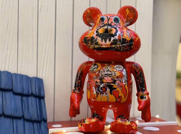 Monkey Mouse art toy 3