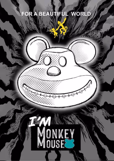 Monkey Mouse — comic book cover
